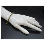 10K Bracelet w/ Stones