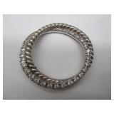 Silver Pendant w/ Stones