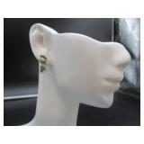 14K Earrings w/ Stones