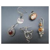 Various Single Silver Earrings