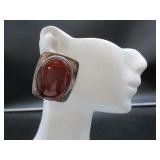 Sterling Earrings w/ Amber?