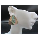 925 Earrings w/ Abalone
