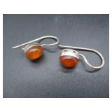 925 Earrings w/ Amber?