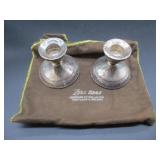 Weighted Sterling Candlesticks