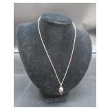 925 Italy Necklace w/ Stones