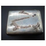 Silverplate Card Holder