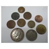 10 Foreign Coins