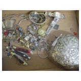 Costume Jewelry, Watches, Pocket Knives