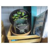 Wood Box w/Gardening Supplies