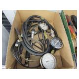 Gauges, Tubing, Filter Wrench