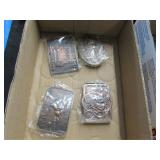 Set of 4 Belt Buckles