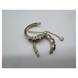 Silver Earrings w/ Purple Stones