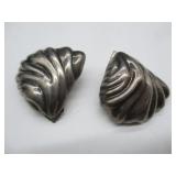 Silver Clip on Earrings