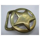 Solid Brass Belt Buckle