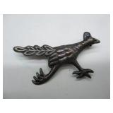 Silver Road Runner Pendant