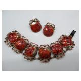 Enamel Copper - Renoir Matisse Bracelet