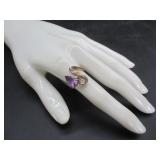 Silver Ring w/ Stones
