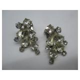 Clip On Earrings w/ Stones