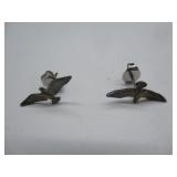 Sterling Bird Earrings