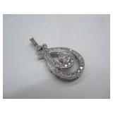 14k Pendant w/ Stones