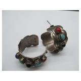 Sterling Earrings w/ Stones