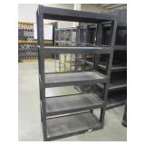 Black Shelf Unit