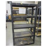 Black Shelf Unit