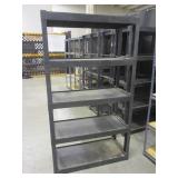 Black Shelf Unit