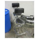 Pair of Craftsman Shop Stools
