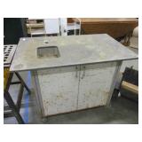 Shop Table w/Sink
