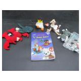 Beanie Babies w/Book