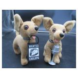 Pair of Chalupa Taco Bell Dogs