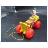 Fisher Price Jalopy Clown Pull Toy
