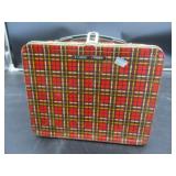 Plaid Lunch Box w/Toys