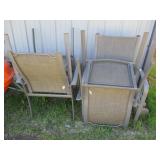 4 Patio Chairs