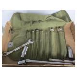 Wrench Set in Canvas Case