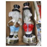 Beam Donkey & Elephant Decanters