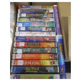 VHS Movies- Charley Brown, Disney, Veggie Tales