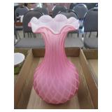 Quilted Satin Vase