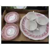 Wessex Saucers, Cups & Syracuse Platter