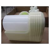Custard Glass Wall Mount Light