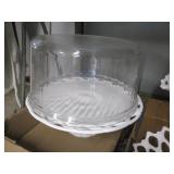 Cake Riser w/Glass Cover