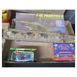 Models - Titanic & F-4E Phantom, Ferrari Car