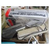 Two Radios & Panasonic Car Audio System