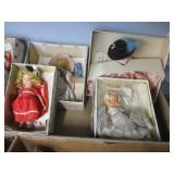 Four Storybook Dolls in Boxes