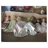 Six Storybook Dolls