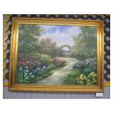 Garden Path - Oil on Canvas