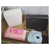 iHome Speaker, Photo Printer, FujiFilm Camera