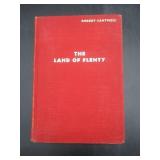 The Land of Plenty - 1934 First Edition