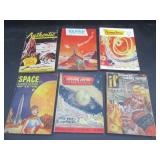 Science Fiction Magazines - 6 Issues 1950's